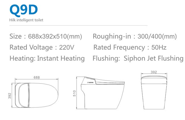 Hilk Intelligent Toilet Seat