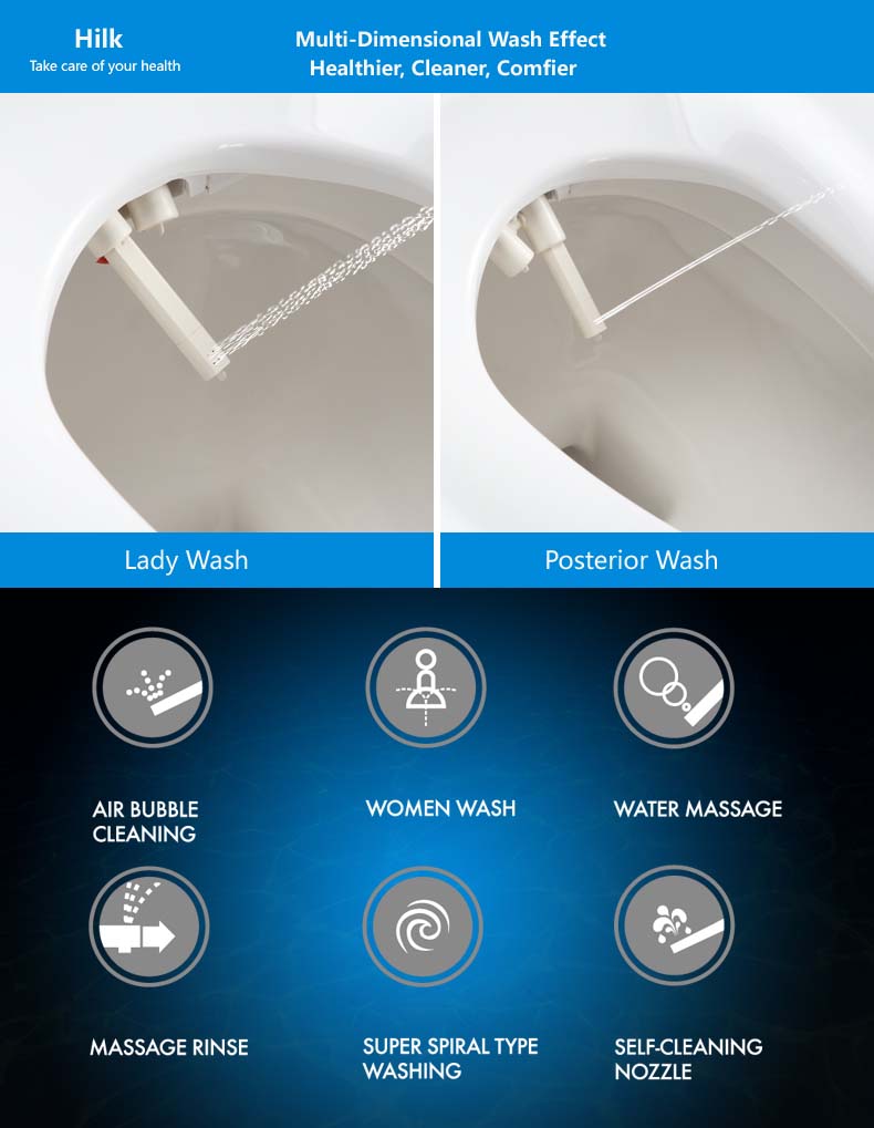   Intelligent toilet  seat  smart electronic bidet