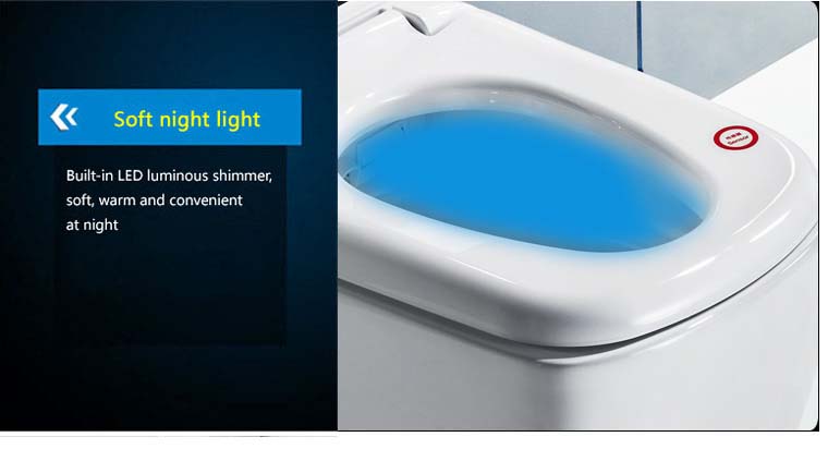 smart intelligent toilet seat electronic bidet cover
